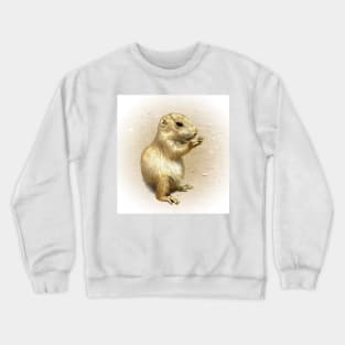 Prairie dog cub Crewneck Sweatshirt